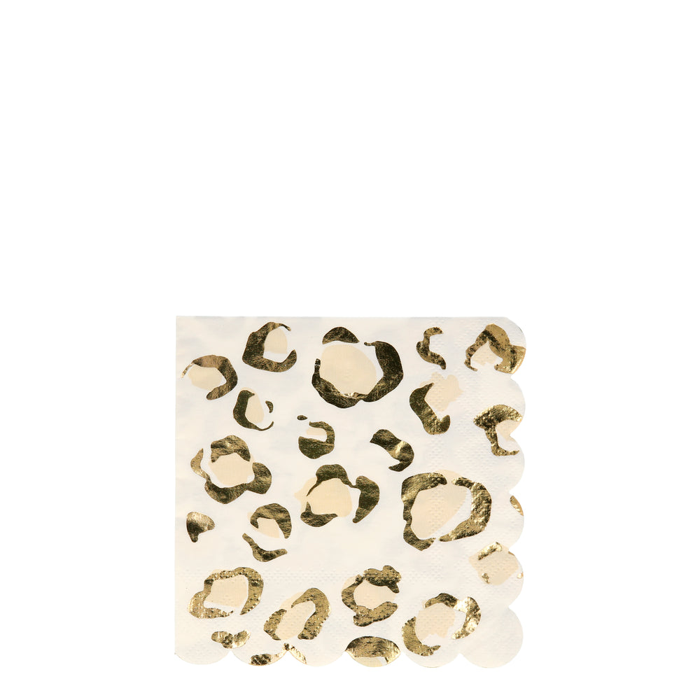 Safari Animal Print Napkins - Small