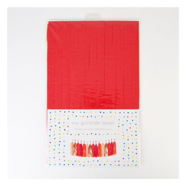 Tassels Garland Kit - Red