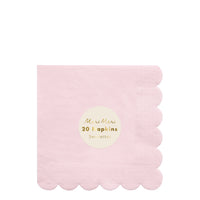 Soft Pink Eco Napkins - Large