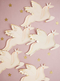 Winged Unicorn Plates