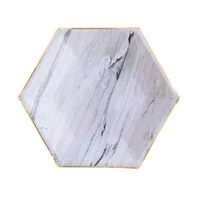 GODDESS White Marble Plates - Small