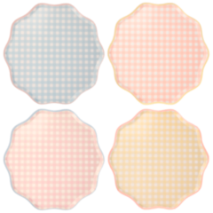 Gingham Plate - Large