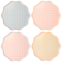 Gingham Plate - Large