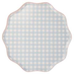 Gingham Plate - Large