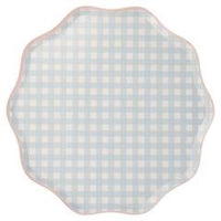 Gingham Plate - Large