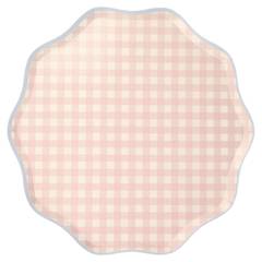 Gingham Plate - Large