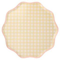 Gingham Plate - Large