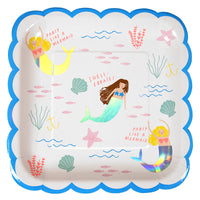 Let's Be Mermaids Plates