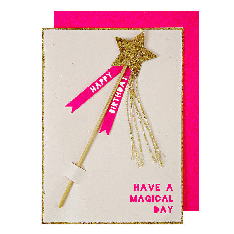 Magical Wand Card