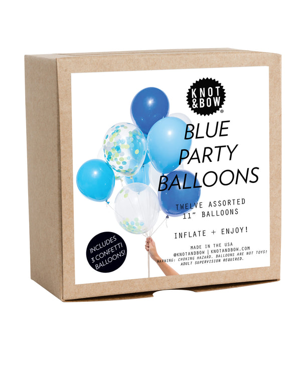 Blue Party Balloon Kit