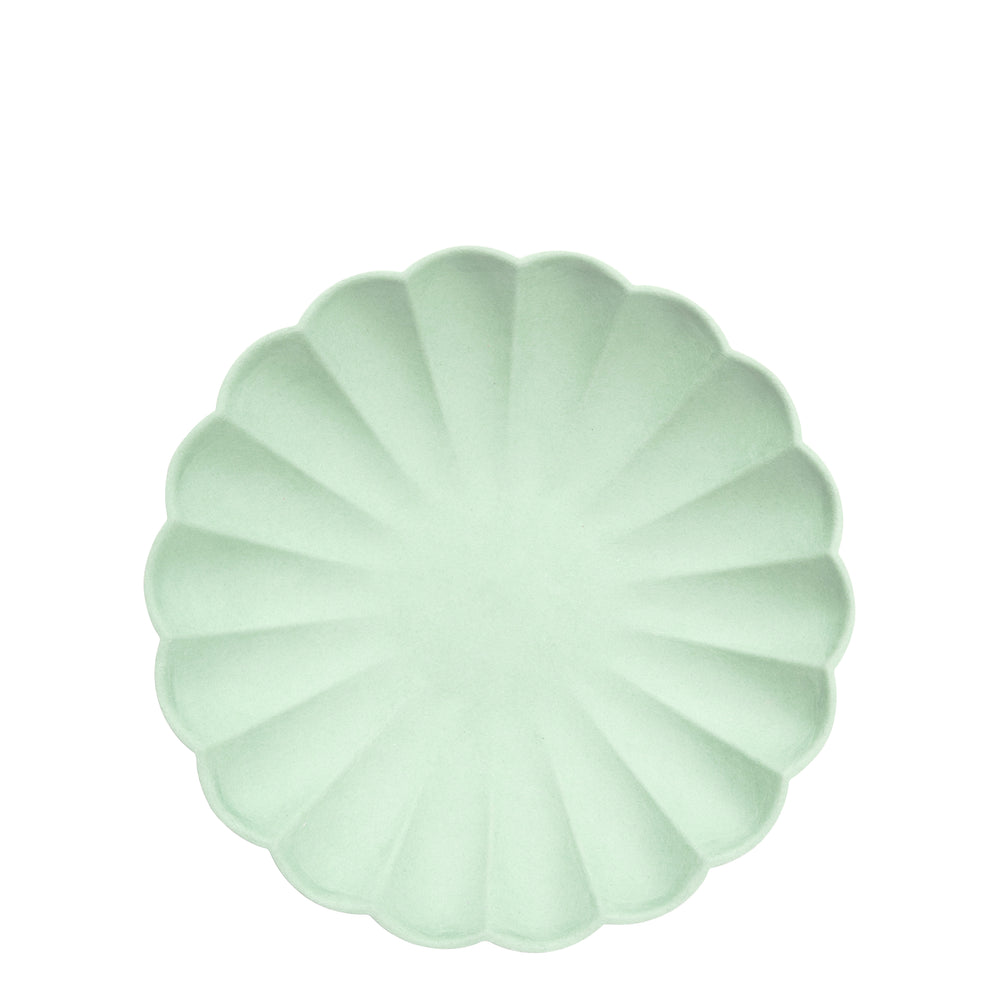 Pale Mint Simply ECO Plates - Small