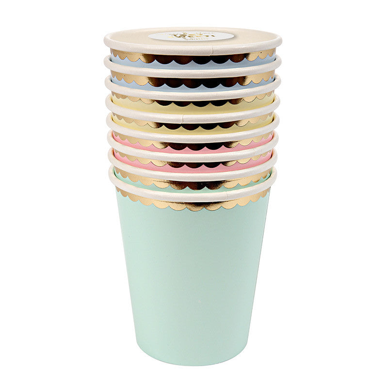 Pastel Paper Party Cups