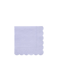 periwinkle beverage and dessert sustainable paper napkins in a pack of 20