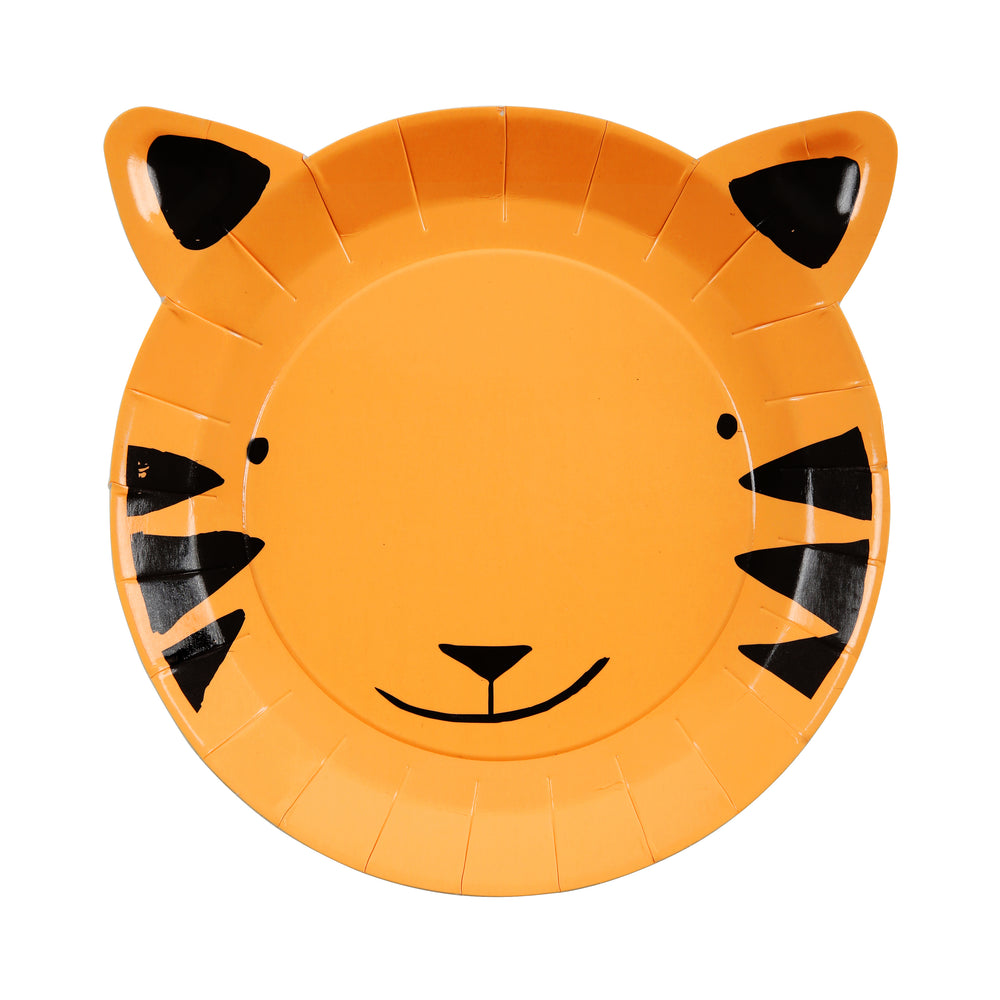Go Wild Tiger Plates - Small