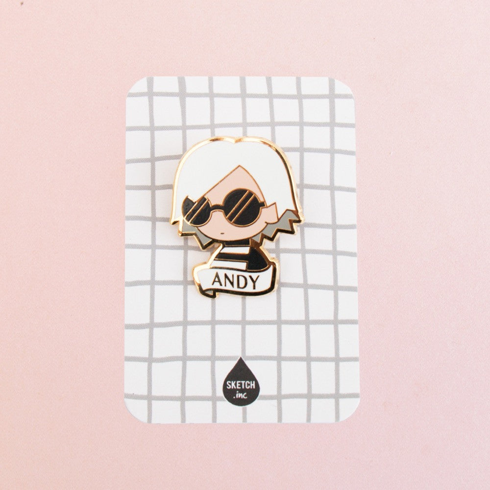 Andy Warhol Brooch
