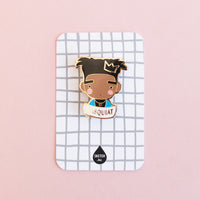 Basquiat Brooch