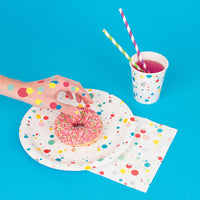 Multicolored Bubbles Party Cups