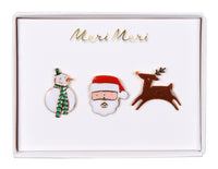 Christmas Character Enamel Pins