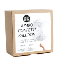 Metallic Jumbo Confetti Balloon