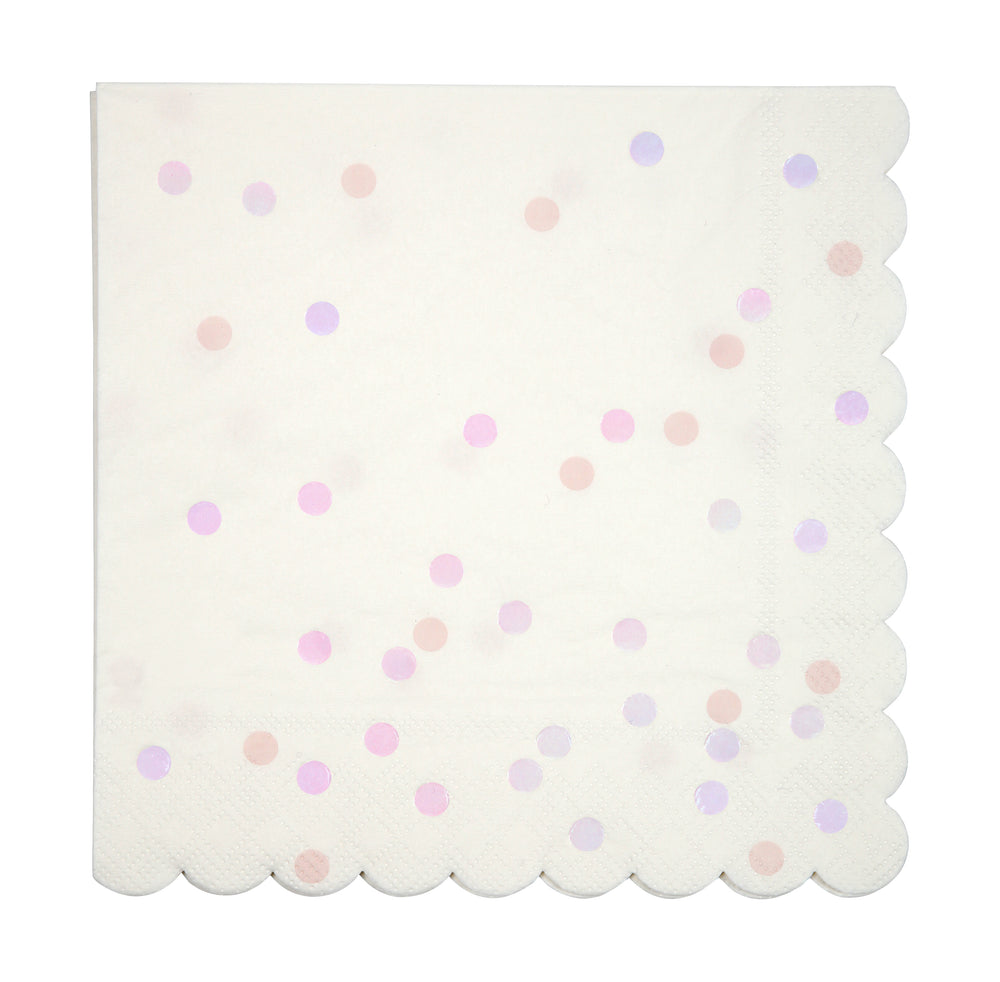 Iridescent Spot Napkins - Large