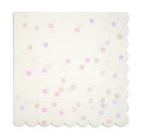 Iridescent Spot Napkins - Large