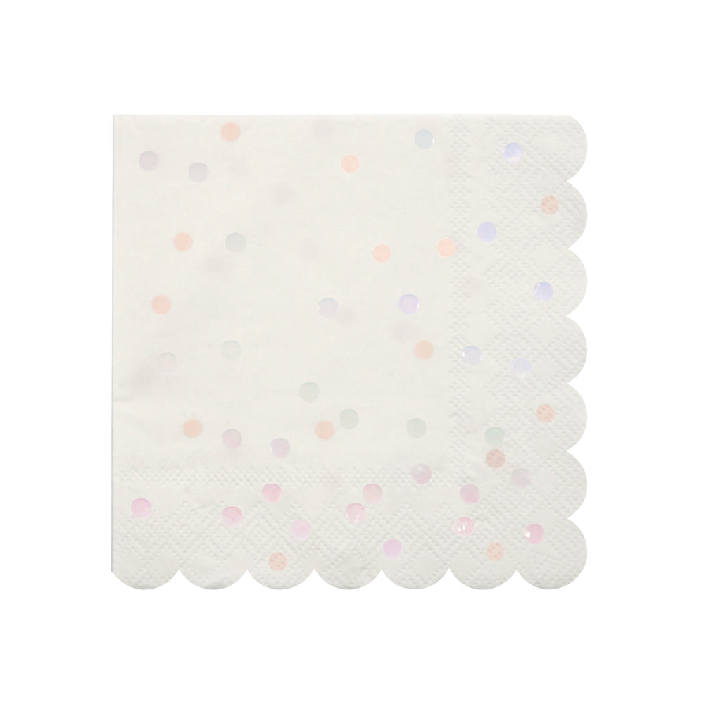 Iridescent Spot Napkins - Small
