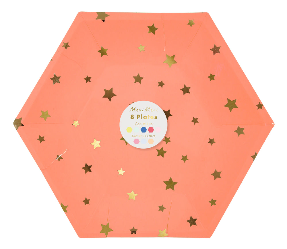 Jazzy Star Plates - Large