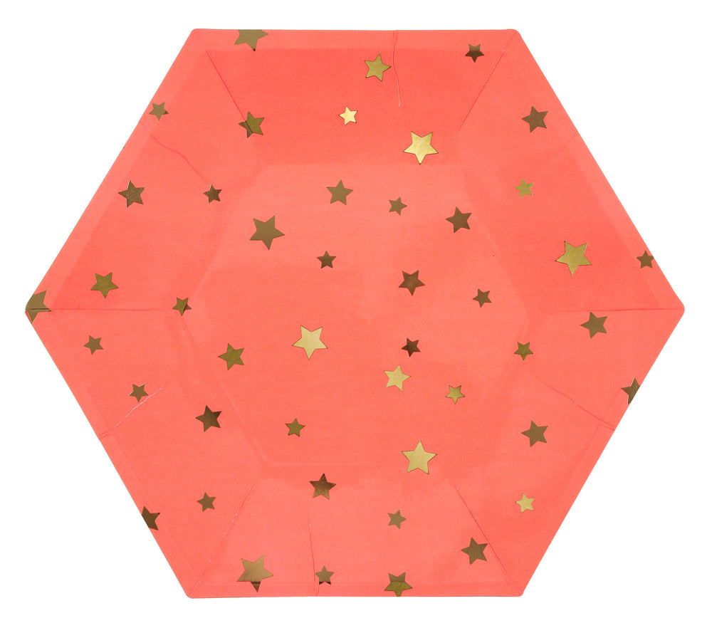 Jazzy Star Plates - Large