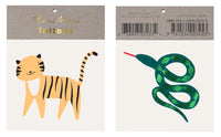 Go Wild Temporary Tattoos