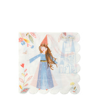 Magical Princess Party Napkins - Large