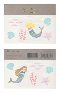 Mermaids Temporary Tattoos