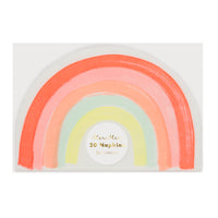 Neon Rainbow Napkins