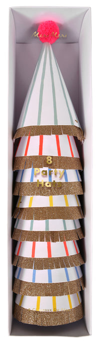 Stripe Party Hats