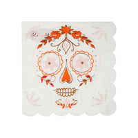 Sugar Skull Napkins - Small