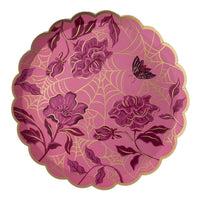 Vamp Romantic Spider Web Plates - Small