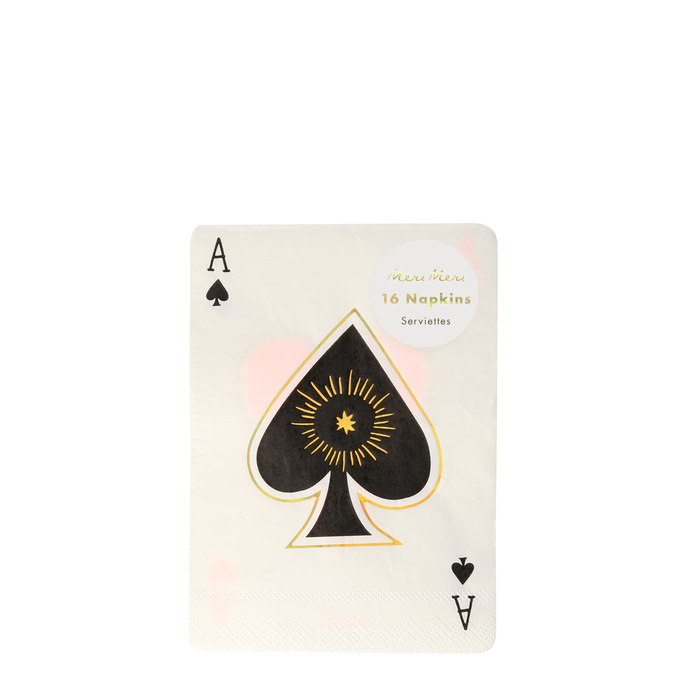 Magic Playing Card Napkins