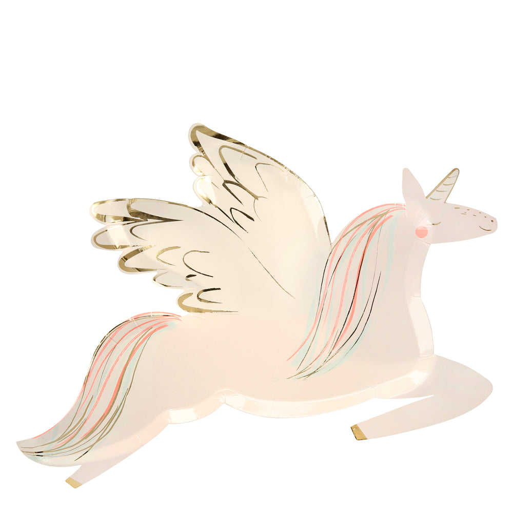 Winged Unicorn Plates