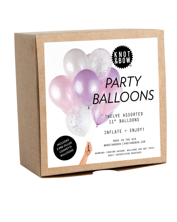 Lilac Party Balloons