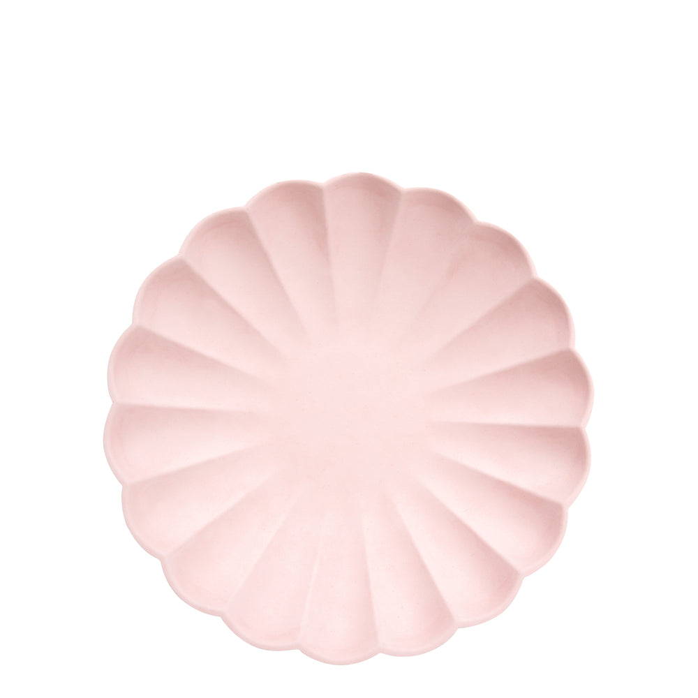 Soft Pink Simply ECO Plates - Small