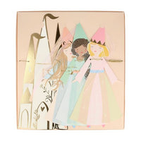 Princess garland shown in peach box with clear top product packaging.