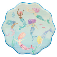 Mermaid Swimming Plates