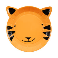 Go Wild Tiger Plates - Small