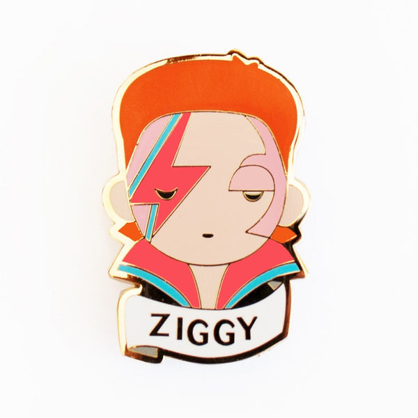 Ziggy Enamel Pin