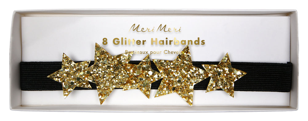 Star Glitter Hair Bands