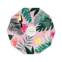 Tropical Print Plate - Small