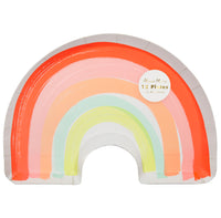 Neon Rainbow Plate